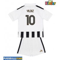 Juventus Kenan Yildiz #10 Heimtrikotsatz Kinder 2026-27 Kurzarm (+ Kurze Hosen)